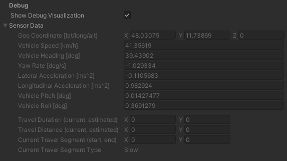 Player Sensor Data