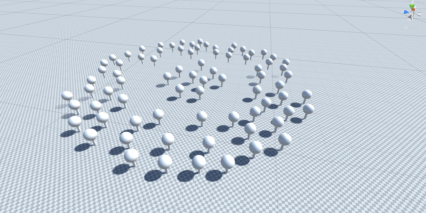 Poisson Disc Tree Cluster Result