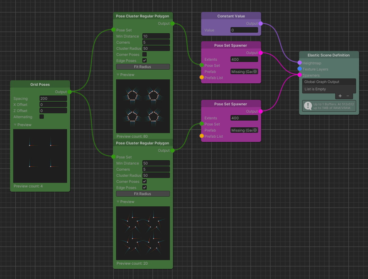 Spawning A Wall Cluster Setup